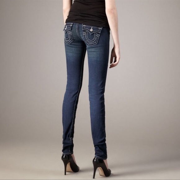 True Religion Denim - True Religion Jodie Slim Fit Skinny Low Rise Skinny Jeans